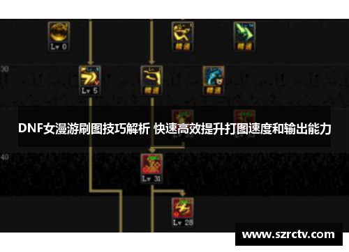 DNF女漫游刷图技巧解析 快速高效提升打图速度和输出能力